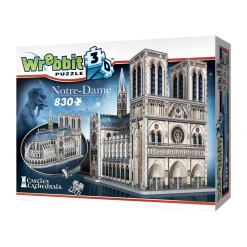 AreYouGame Wrebbit 3D Notre-Dame de Paris Cathedral Puzzle - 830 pc* Puzzles