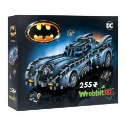 AreYouGame Wrebbit DC Batman Batmobile 3D Jigsaw Puzzle - 255 Pieces* Dc Comics|Puzzles