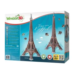 AreYouGame Wrebbit Eiffel Tower 3D Foam Puzzle - 816 pc* Puzzles