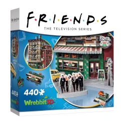 AreYouGame Wrebbit Friends Central Perk 3D Jigsaw Puzzle - 440 pc* Puzzles