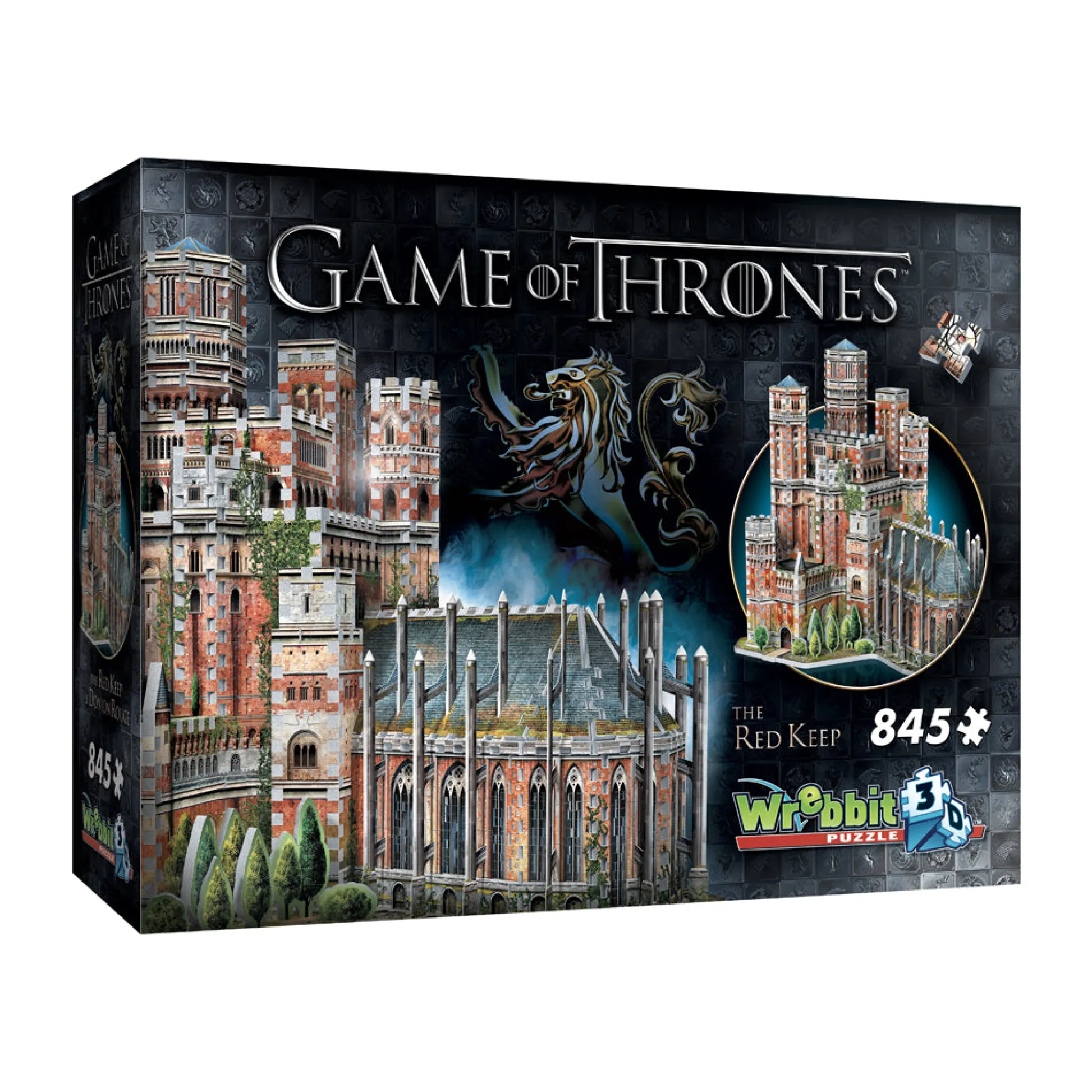 AreYouGame Wrebbit Game of Thrones The Red Keep 3D Puzzle, 845 Pieces* Puzzles