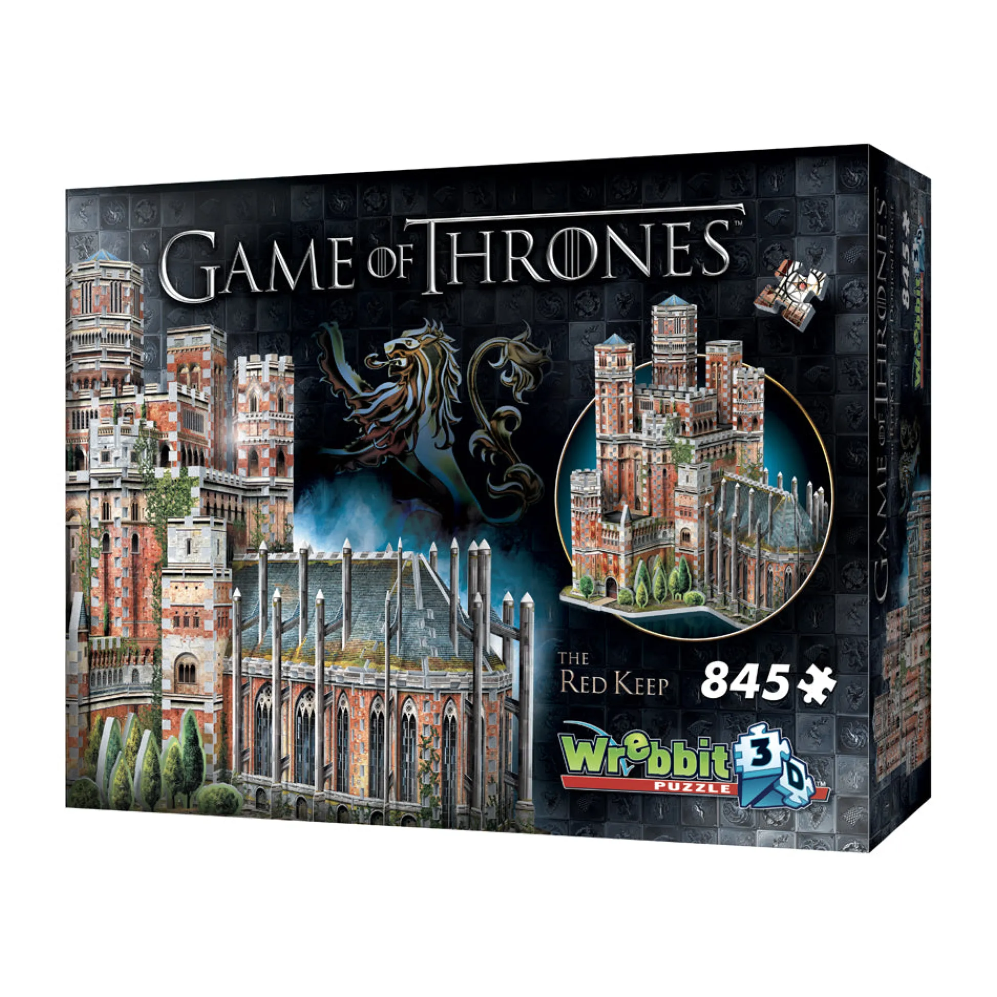 AreYouGame Wrebbit Game of Thrones The Red Keep 3D Puzzle, 845 Pieces* Puzzles