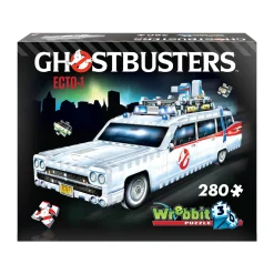 AreYouGame Wrebbit Ghostbusters Ecto-1 3D Foam Puzzle - 280 pcs* Puzzles