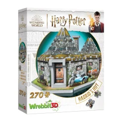 AreYouGame Wrebbit Harry Potter Collection - Hagrid's Hut 3D Puzzle, 270 Pieces* Puzzles