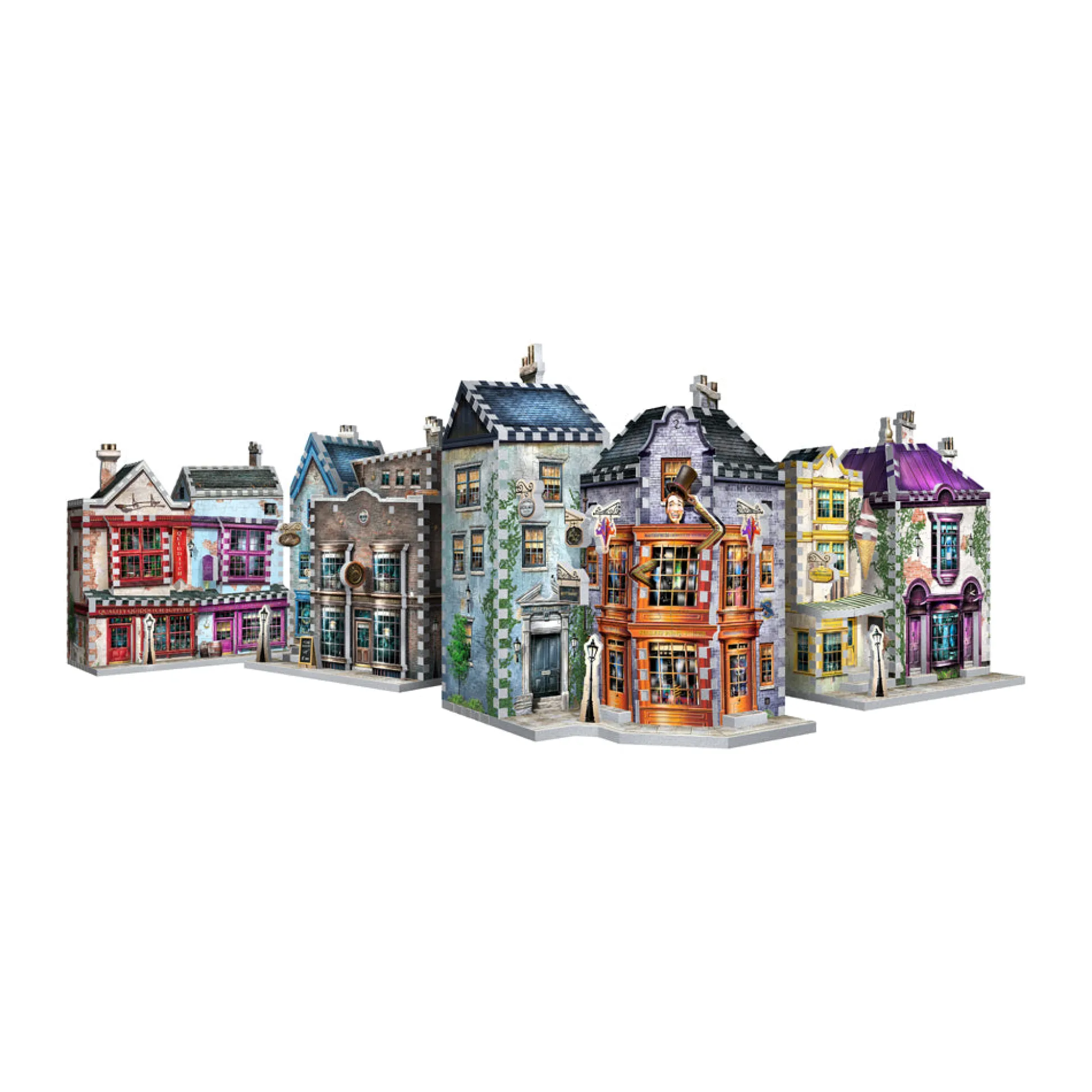 AreYouGame Wrebbit Harry Potter Diagon Alley Collection 1175-Piece 3D Puzzle Set* Puzzles