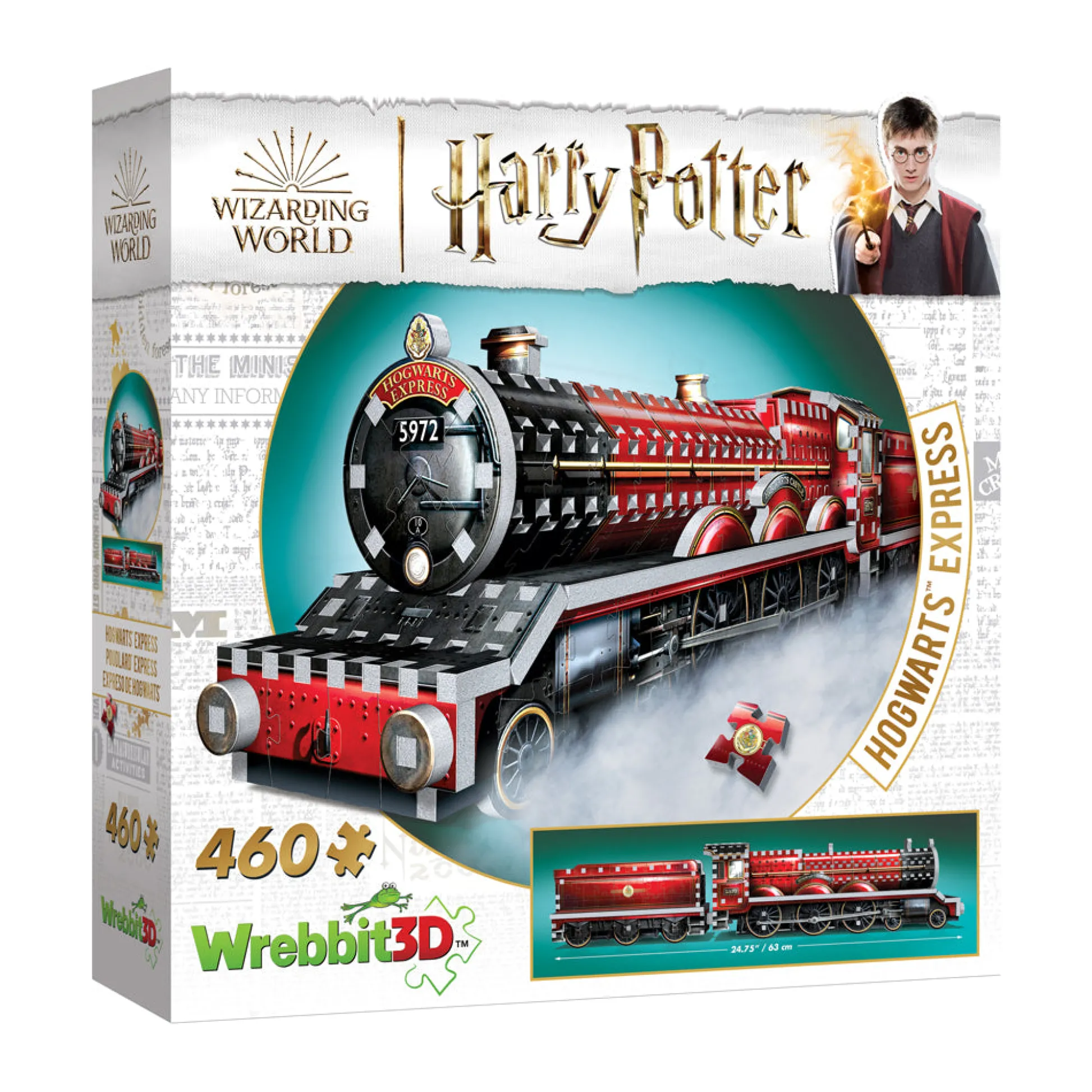 AreYouGame Wrebbit Harry Potter Hogwarts Express 3D Puzzle - 460 Pieces* Puzzles
