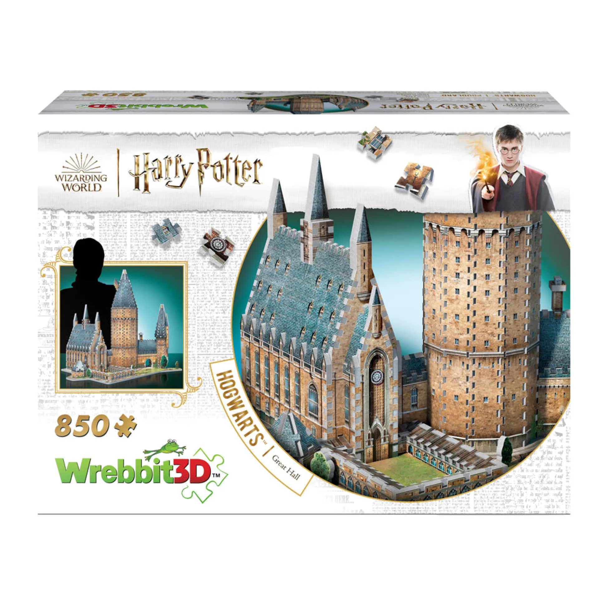AreYouGame Wrebbit Harry Potter Hogwarts Great Hall 3D Puzzle - 850 Pieces* Puzzles