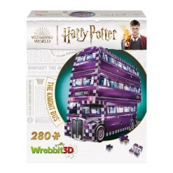 AreYouGame Wrebbit Harry Potter The Knight Bus 3D Puzzle - 280 pc* Puzzles