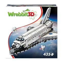 AreYouGame Wrebbit NASA Space Shuttle Orbiter 3D Puzzle - 435 pc* Puzzles