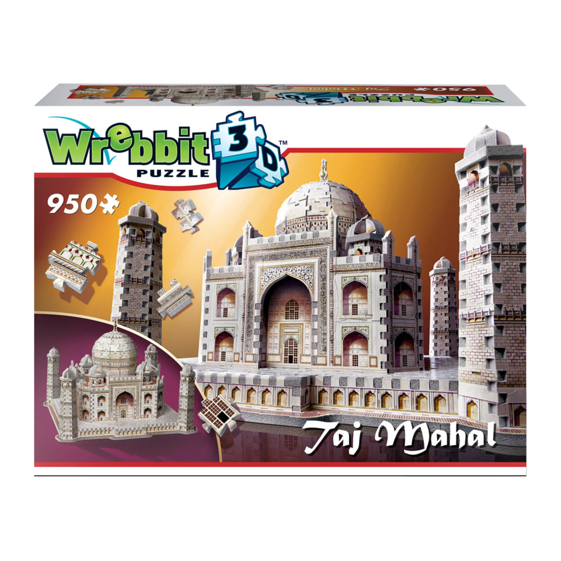 AreYouGame Wrebbit Taj Mahal 3D Puzzle - 950 pc* Puzzles