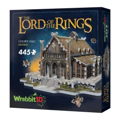 AreYouGame Wrebbit The Lord of the Rings Golden Hall Edoras 3D Puzzle - 445 pc* Puzzles