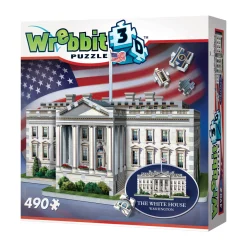 AreYouGame Wrebbit The White House 3D Foam Puzzle - 490 pc* Puzzles