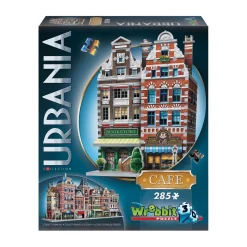 AreYouGame Wrebbit Urbania Collection Cafe 3D Puzzle - 285 pcs* Puzzles