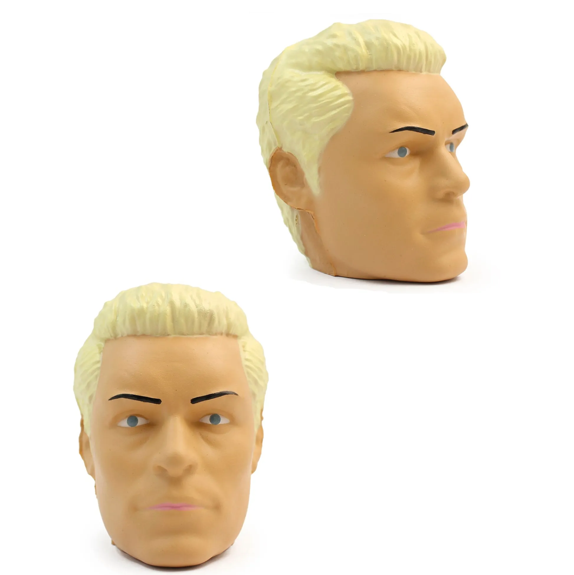 Flat River Group WWE Stress Heads Twin Pack - 3" Cody Rhodes & The Rock Squeeze Toys* Collectible Figures & Playsets