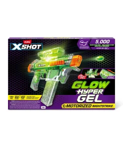 Macy's - Supplier X-Shot Hyper Gel Glow in the Dark Blaster Ultimate Nighttime Shooter* Nerf & Toy Blasters|Nerf & Toy Blasters
