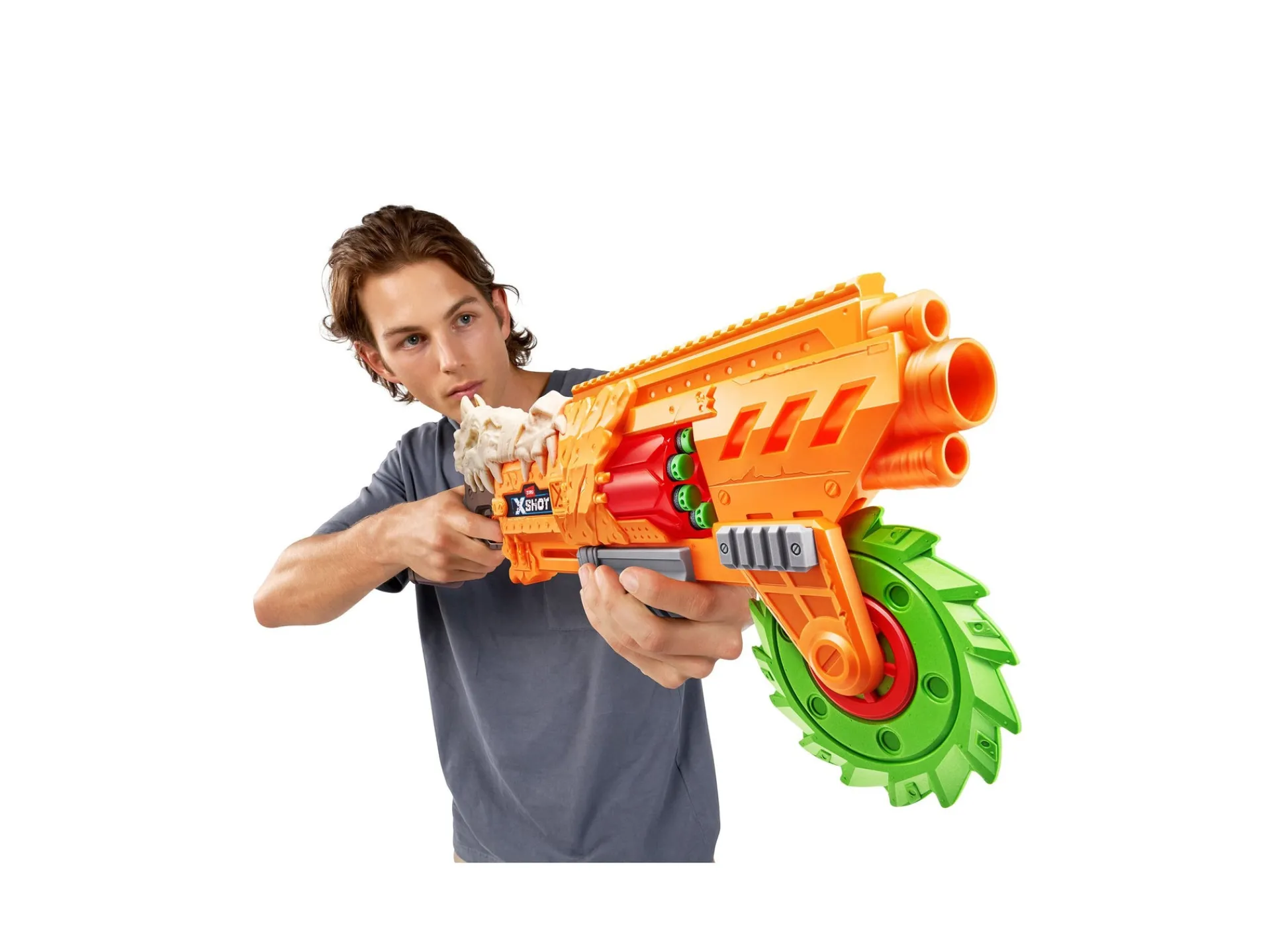Macy's - Supplier X-Shot Insanity Horrorfire Chainsaw with Spinning Saw Blade* Nerf & Toy Blasters|Nerf & Toy Blasters