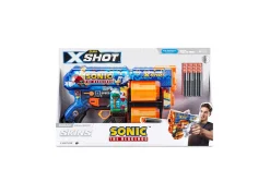 Macy's - Supplier X-Shot Zuru Sonic Skins Blast Adventure, 12 Darts* Nerf & Toy Blasters|Nerf & Toy Blasters