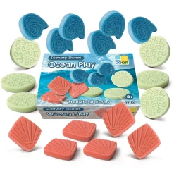 Educators Resource Yellow Door - Ocean Play Scenery Stones - Set of 18* Preschool Education Toys & Activities