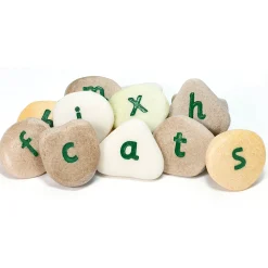 Educators Resource Yellow Door Alphabet Pebbles - Word-Building Set - Multicolor* Preschool Education Toys & Activities