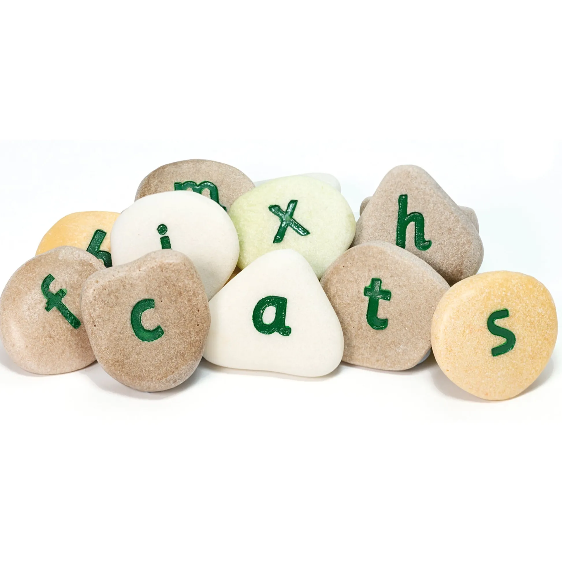 Educators Resource Yellow Door Alphabet Pebbles - Word-Building Set - Multicolor* Preschool Education Toys & Activities