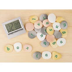 Educators Resource Yellow Door Alphabet Pebbles - Word-Building Set - Multicolor* Preschool Education Toys & Activities
