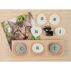 Educators Resource Yellow Door Alphabet Pebbles - Word-Building Set - Multicolor* Preschool Education Toys & Activities