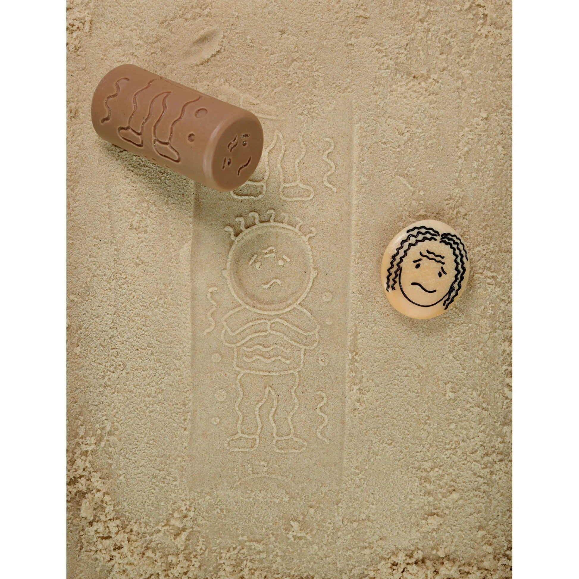 Educators Resource Yellow Door Let's Roll - Emotions - Interactive Learning Rollers* Clay, Dough & Sand Art|Social & Emotional Skills
