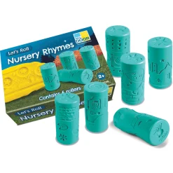 Educators Resource Yellow Door Let's Roll - Nursery Rhymes - Motor Skills Builder* Clay, Dough & Sand Art