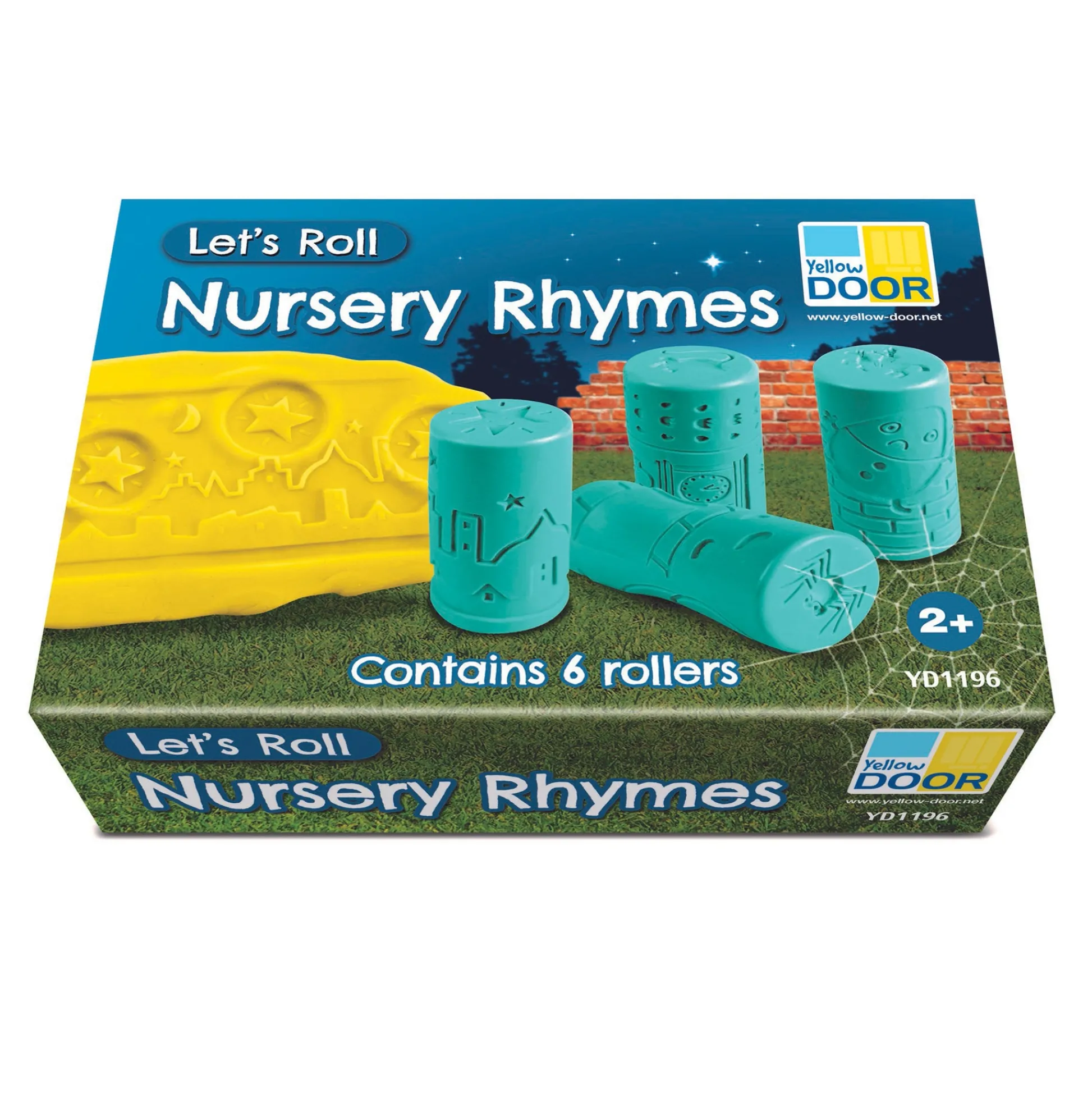 Educators Resource Yellow Door Let's Roll - Nursery Rhymes - Motor Skills Builder* Clay, Dough & Sand Art