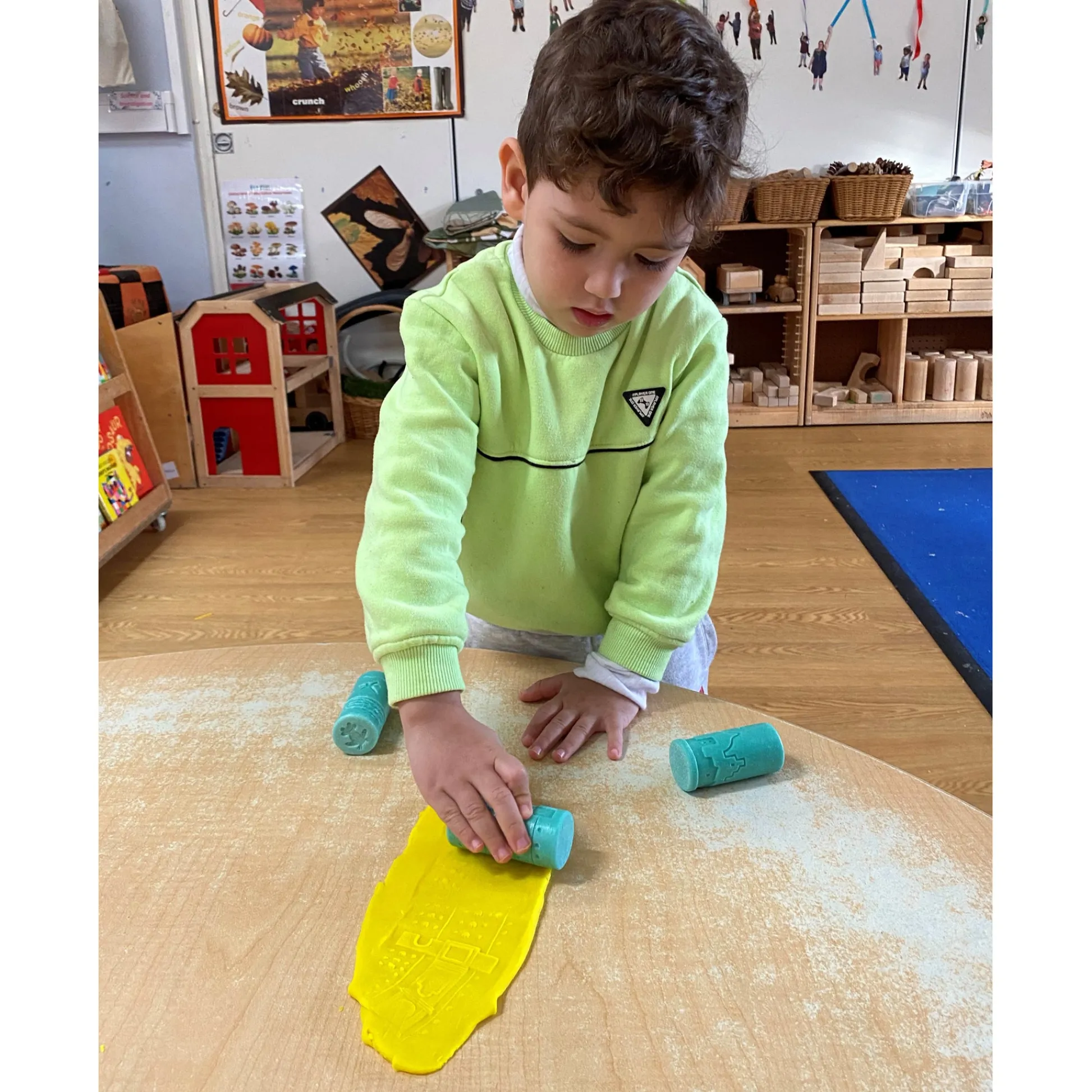 Educators Resource Yellow Door Let's Roll - Nursery Rhymes - Motor Skills Builder* Clay, Dough & Sand Art
