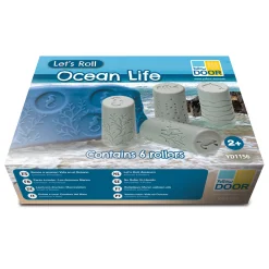 Educators Resource Yellow Door Let's Roll – Ocean Life Exploration Rollers, Set of 6* Clay, Dough & Sand Art