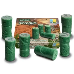 Educators Resource Yellow Door Let's Roll Dinosaurs Play Roller Set* Clay, Dough & Sand Art