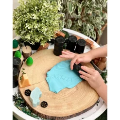 Educators Resource Yellow Door Let's Roll Transport Adventure Set - 6 Piece* Clay, Dough & Sand Art