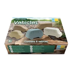 Educators Resource Yellow Door Little Lands Vehicles – Stone Mix Set of 8* Preschool Vehicles|Preschool Education Toys & Activities