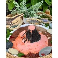 Educators Resource Yellow Door Play Volcano: Eruptive Fun for Young Explorers* Preschool Education Toys & Activities