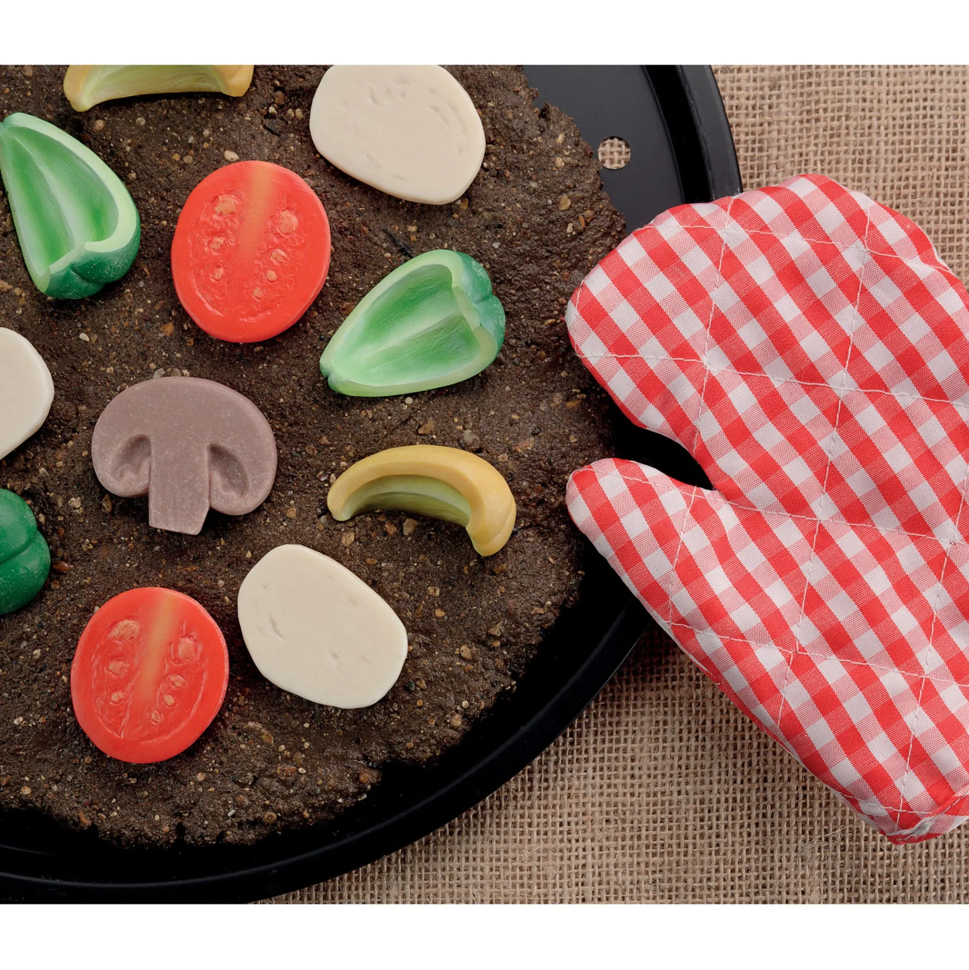 Educators Resource Yellow Door Playful Pizza Sensory Play Stones* Kitchens & Play Food|Dress Up