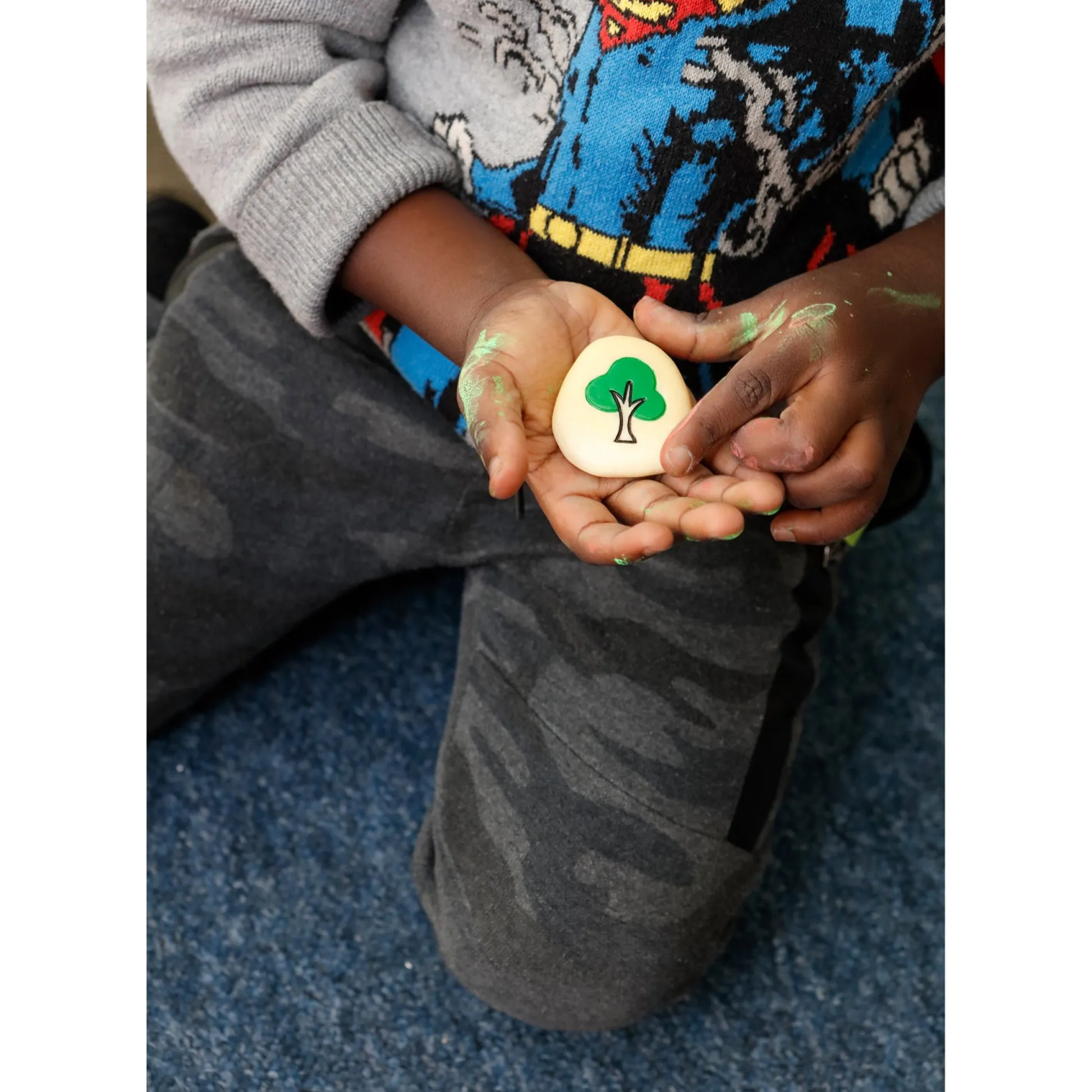 Educators Resource Yellow Door Self-Regulation Stones - Emotional Learning Set - Multi-Color* Social & Emotional Skills|Preschool Education Toys & Activities