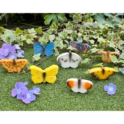 Educators Resource Yellow Door Sensory Play Stone Butterflies - Set of 8* Preschool Education Toys & Activities