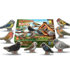 Educators Resource Yellow Door Sensory Play Stone Birds - Interactive Set of 8* Preschool Education Toys & Activities