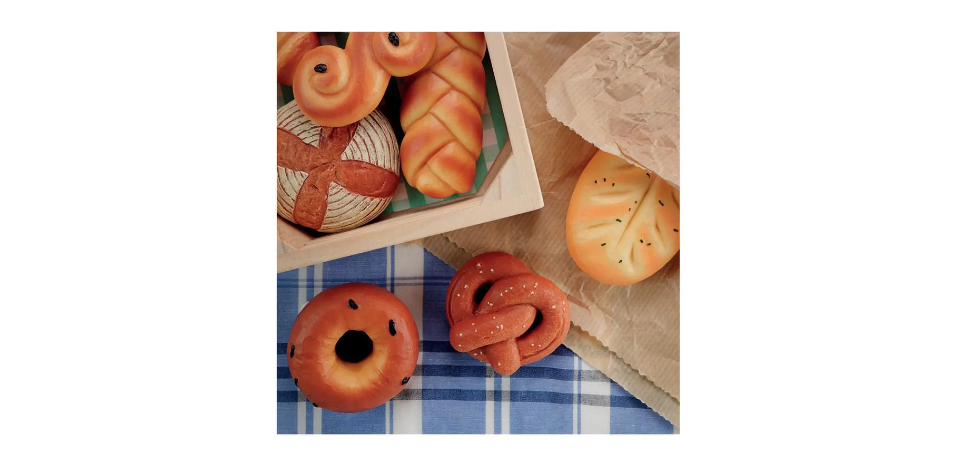 Educators Resource Yellow Door Sensory Play Stones, Breads of the World Set* Kitchens & Play Food|Dress Up