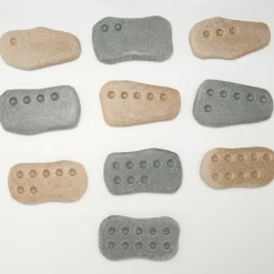 Educators Resource Yellow Door Tactile Counting Stones - Interactive Math Playset - Set of 20* Preschool Education Toys & Activities