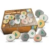 Educators Resource Yellow Door Tactile Lowercase Alphabet Pebbles - Educational Set of 26* Preschool Education Toys & Activities