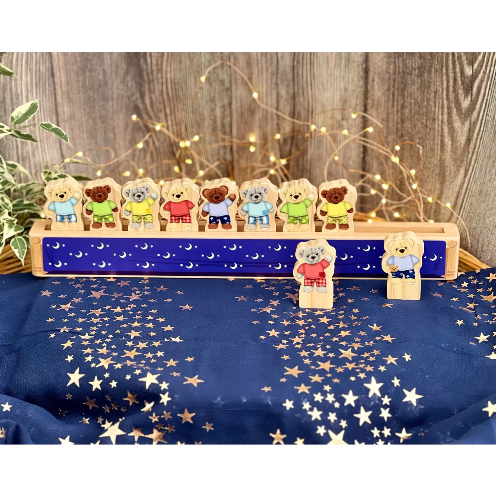 Educators Resource Yellow Door Ten in the Bed Number Line Activity Set - Multicolor* Preschool Education Toys & Activities