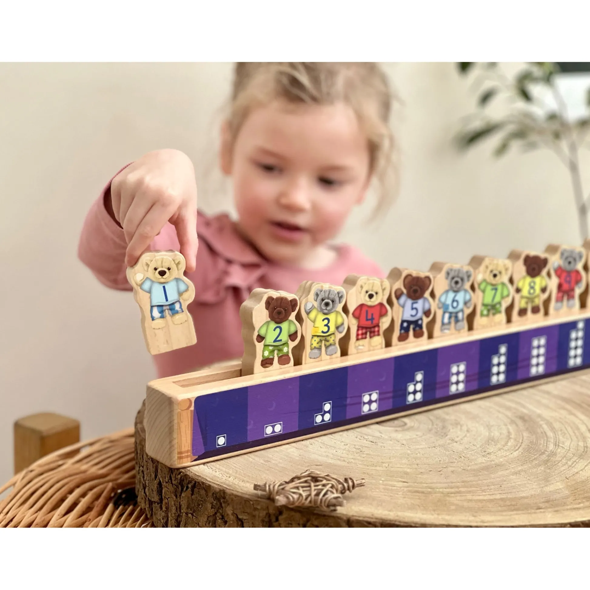 Educators Resource Yellow Door Ten in the Bed Number Line Activity Set - Multicolor* Preschool Education Toys & Activities