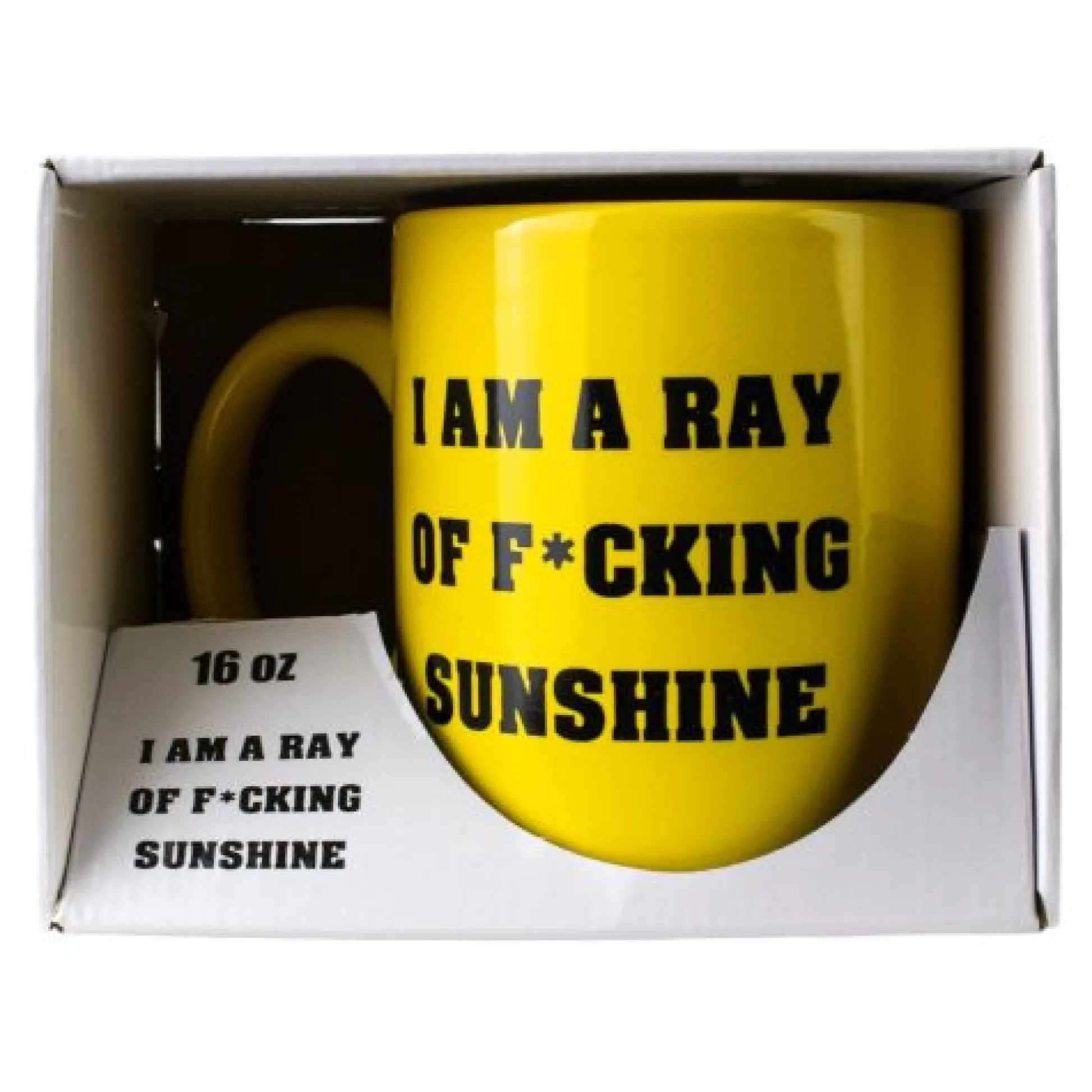 Calendar Holdings, LLC Yellow Ray of Sunshine 16 oz Cheerful Mug* Crafts & Activities