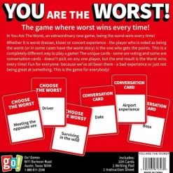 Calendar Holdings, LLC You Are The Worst Game - Hilarious Party Fun* Social & Emotional Skills|Family & Entertainments Games