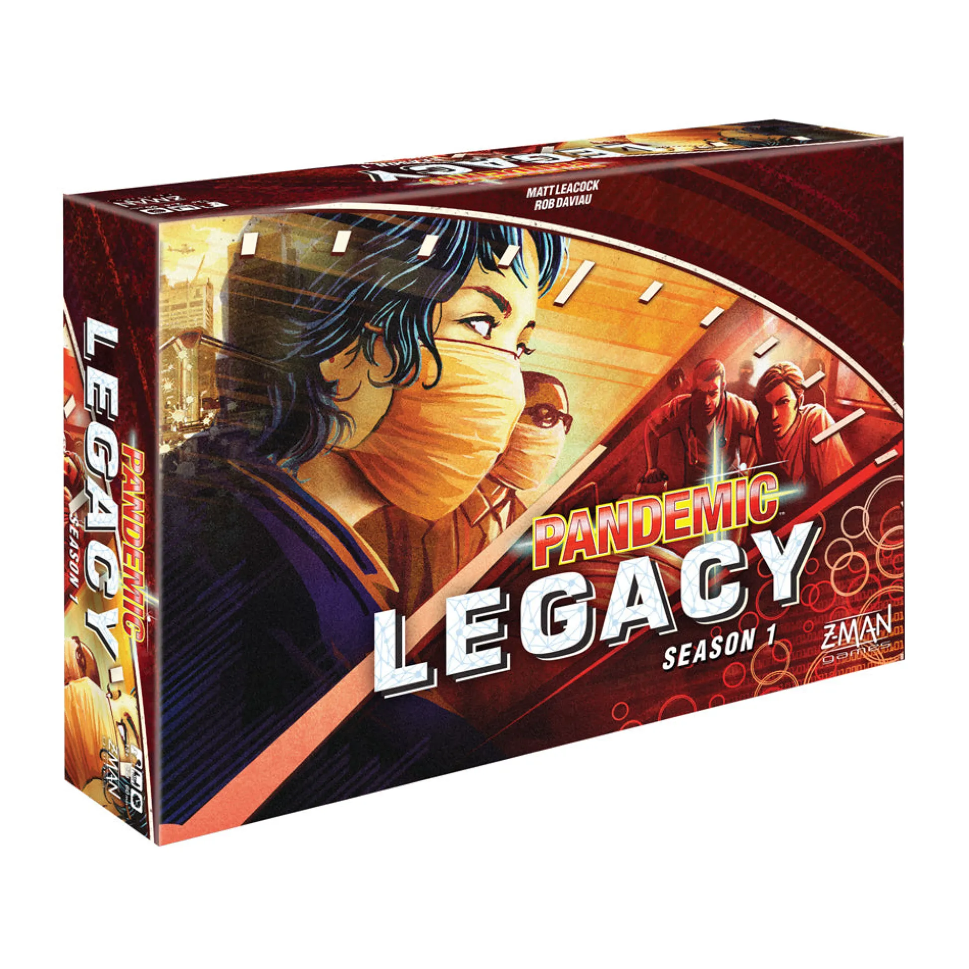 AreYouGame Z-Man Games Pandemic: Legacy Season 1 - Red Edition Cooperative Board Game* Board Games|Role-Playing Games