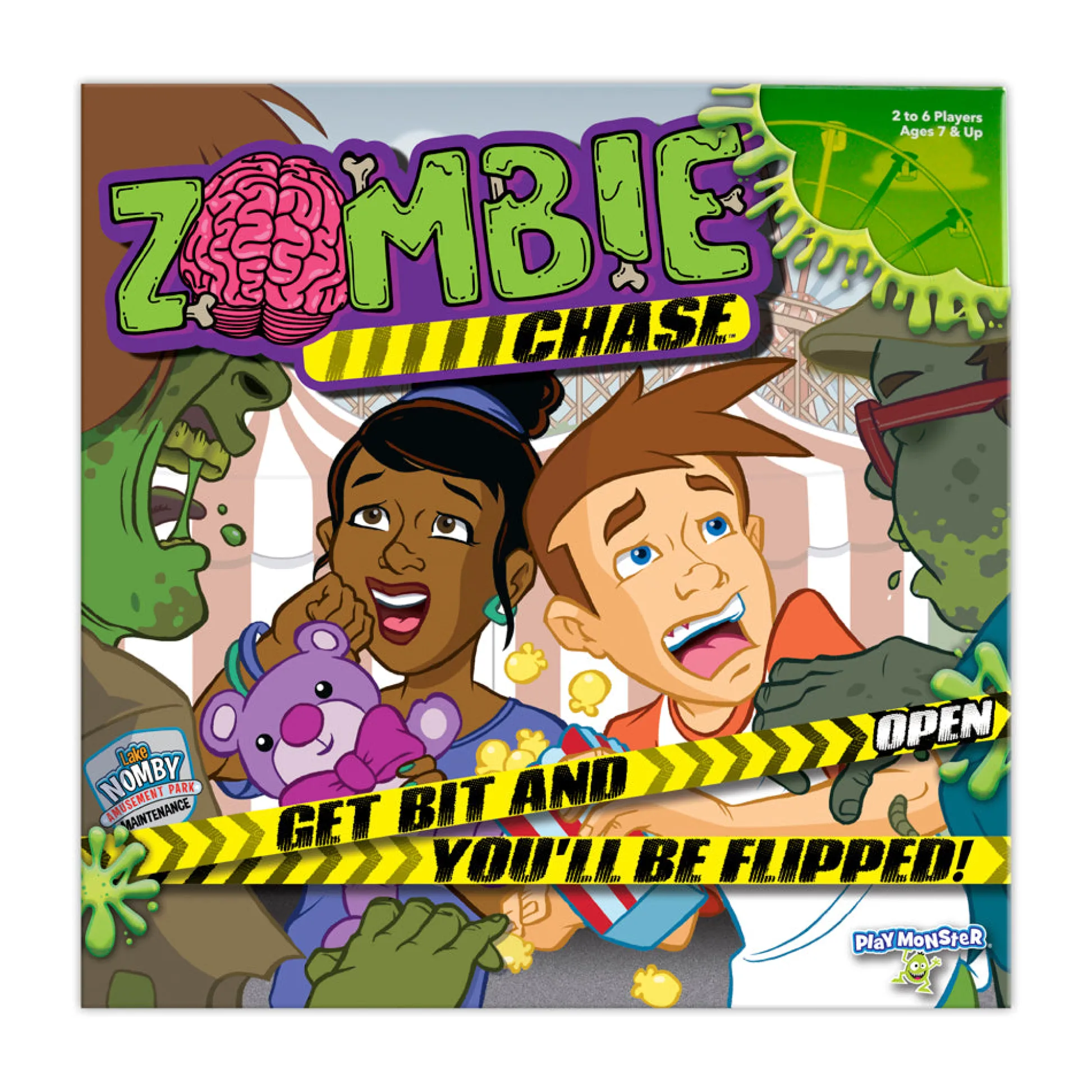 AreYouGame Zombie Chase Survival Strategy Board Game by PlayMonster* Board Games|Role-Playing Games