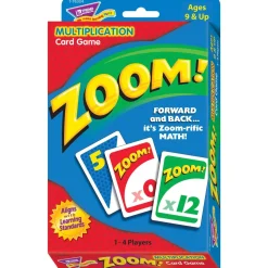 Flat River Group Zoom! Math Mastery Card Game for Kids* Card Games