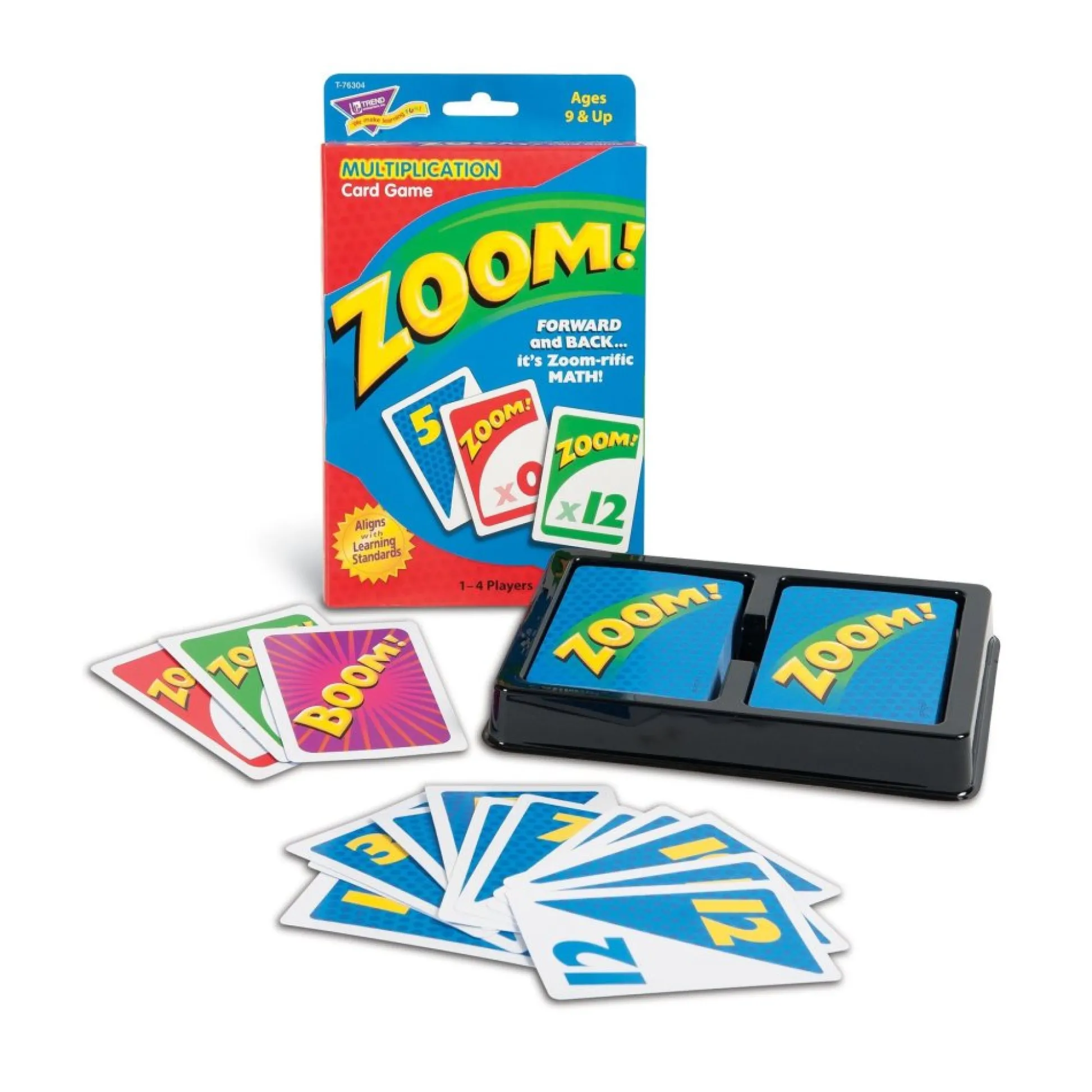 Flat River Group Zoom! Math Mastery Card Game for Kids* Card Games